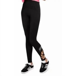 PINK Black Seamless Leggings